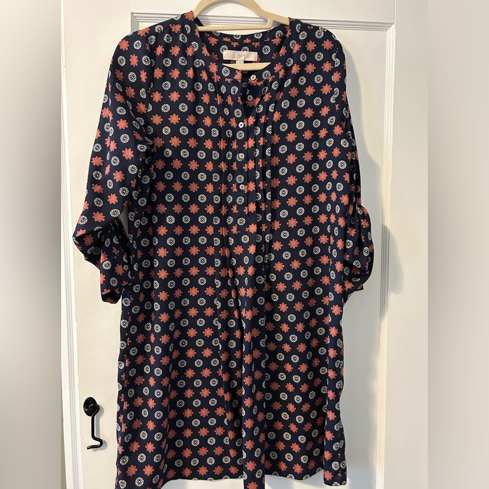 Loft patterned dress